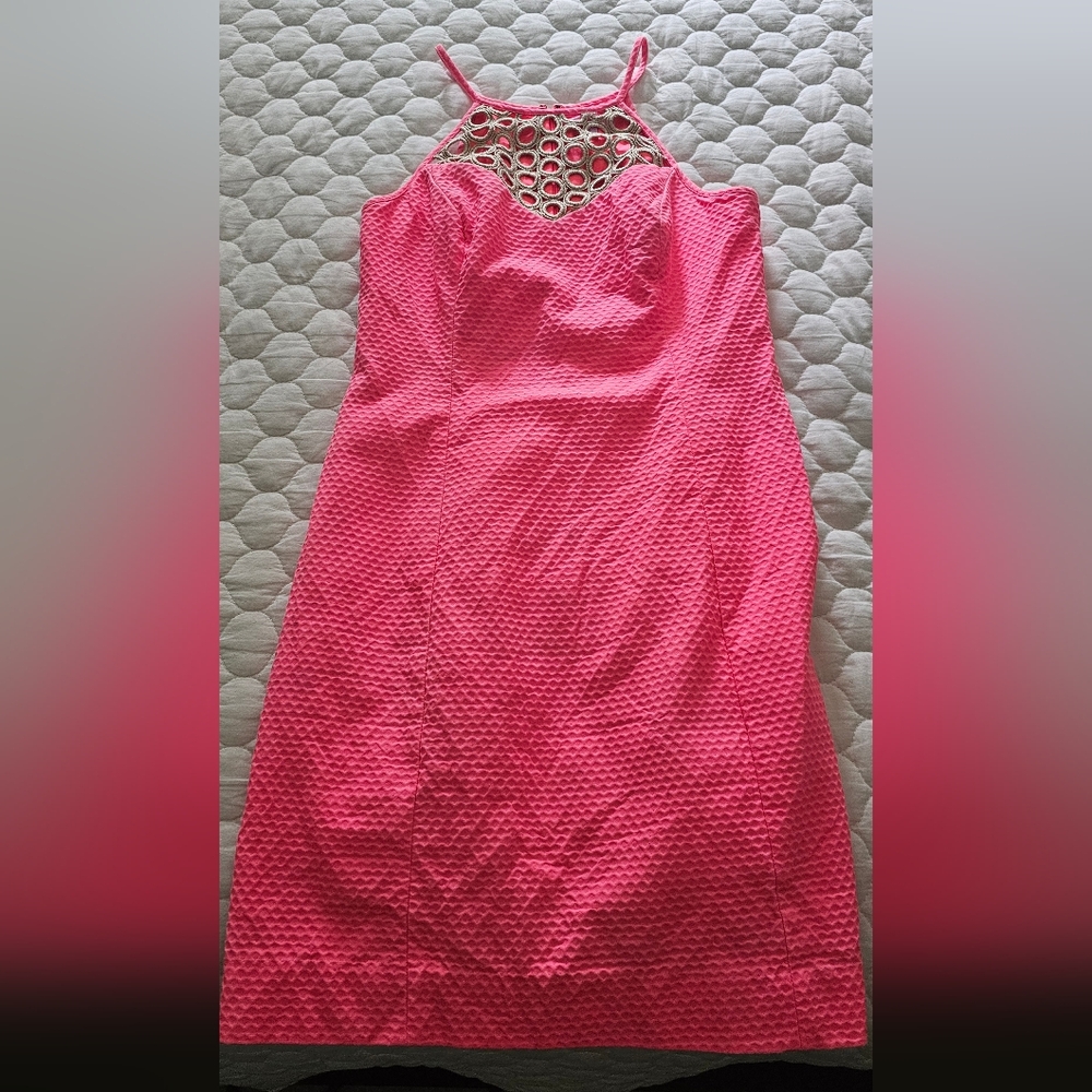 Lilly Pulitzer Bright Pink Dress